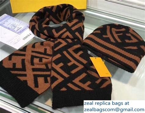 fendi hats for sale|fendi hat and scarf set.